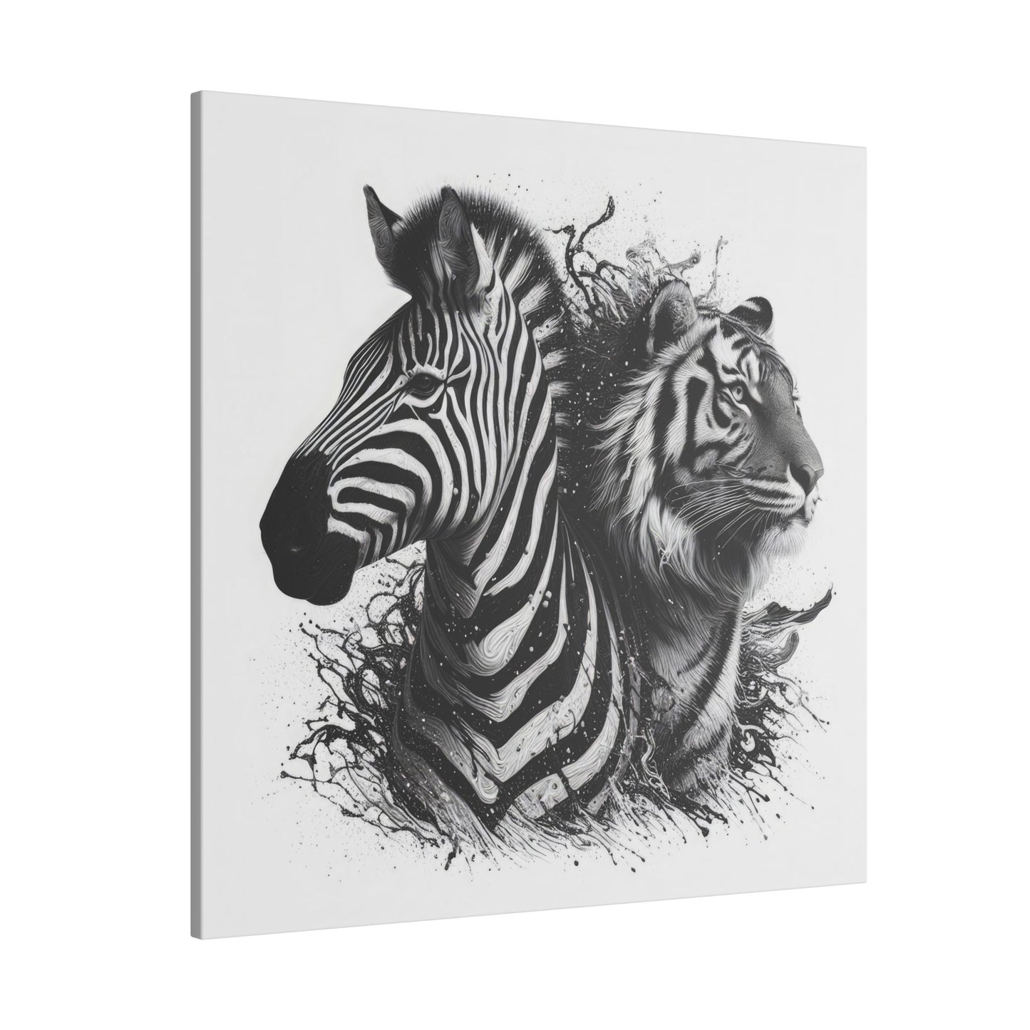 Stripes and Shadows - Canvas Print