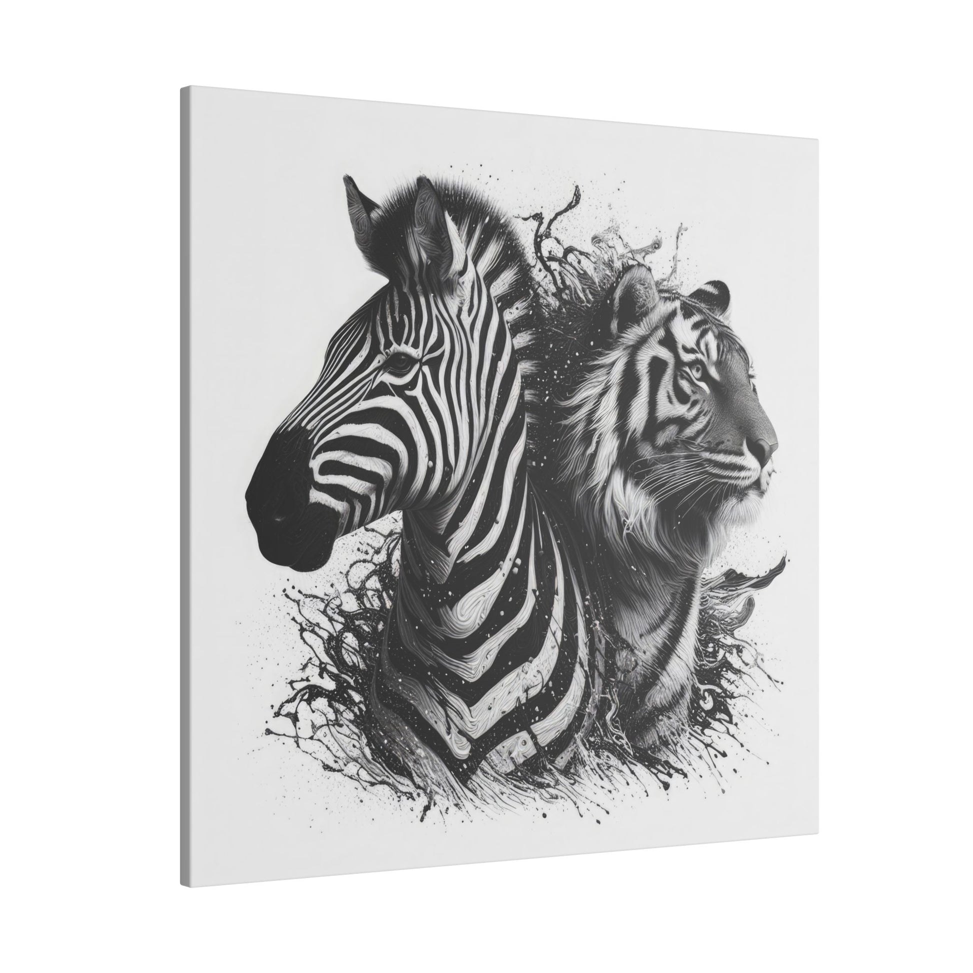 Stripes and Shadows - Canvas Print