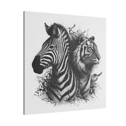 Stripes and Shadows - Canvas Print