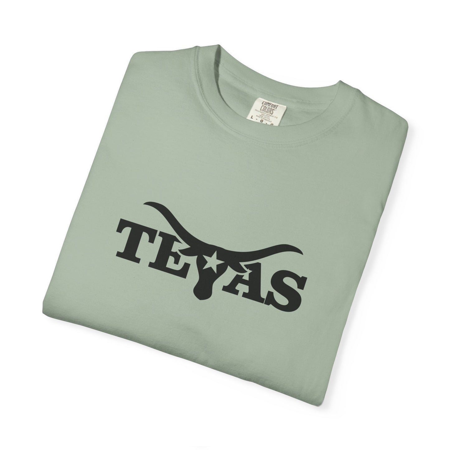 Texas Unisex Garment-Dyed T-Shirt - Cool Western Vibe for Everyday Wear