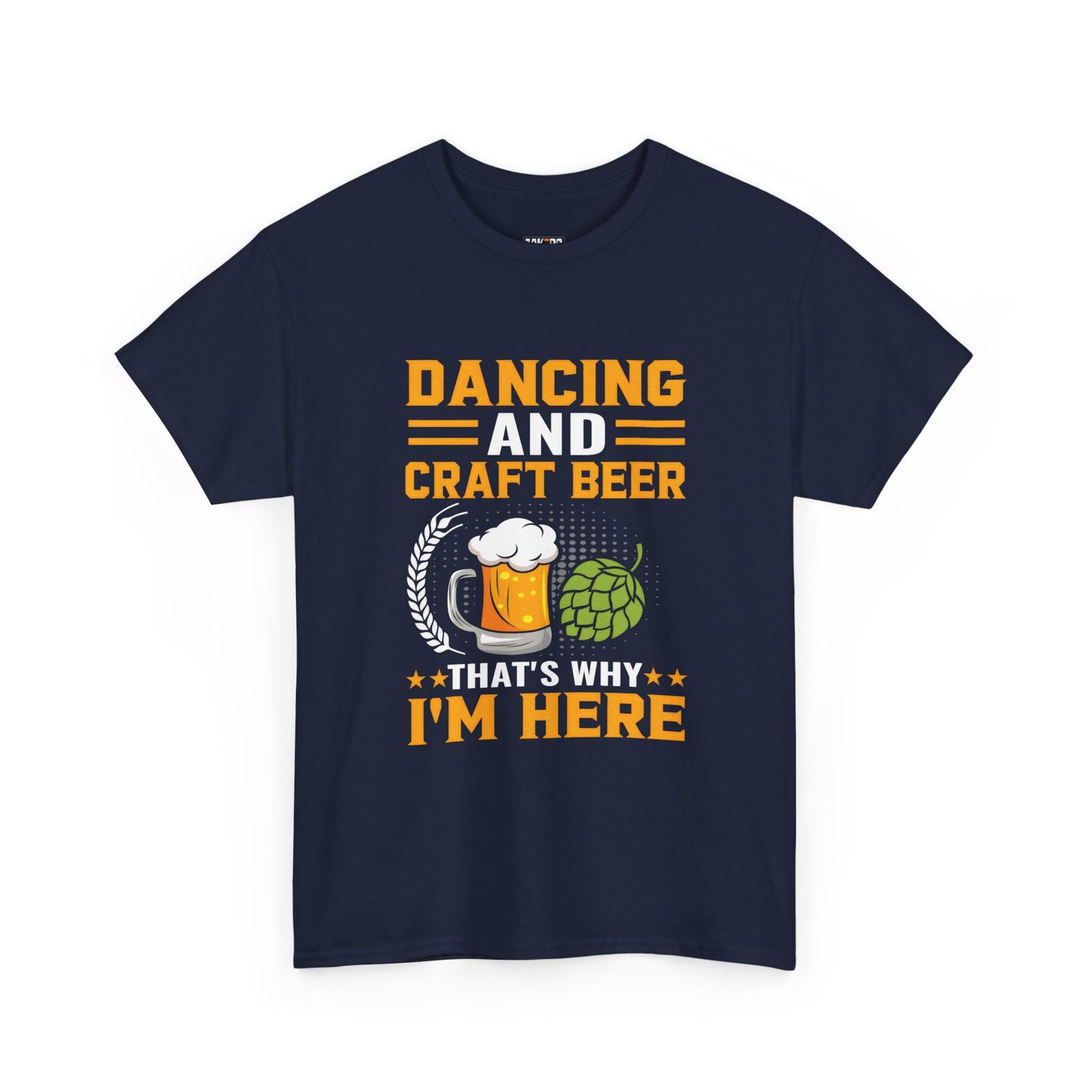 Funny Beer Slogan Tee, Dancing and Beer