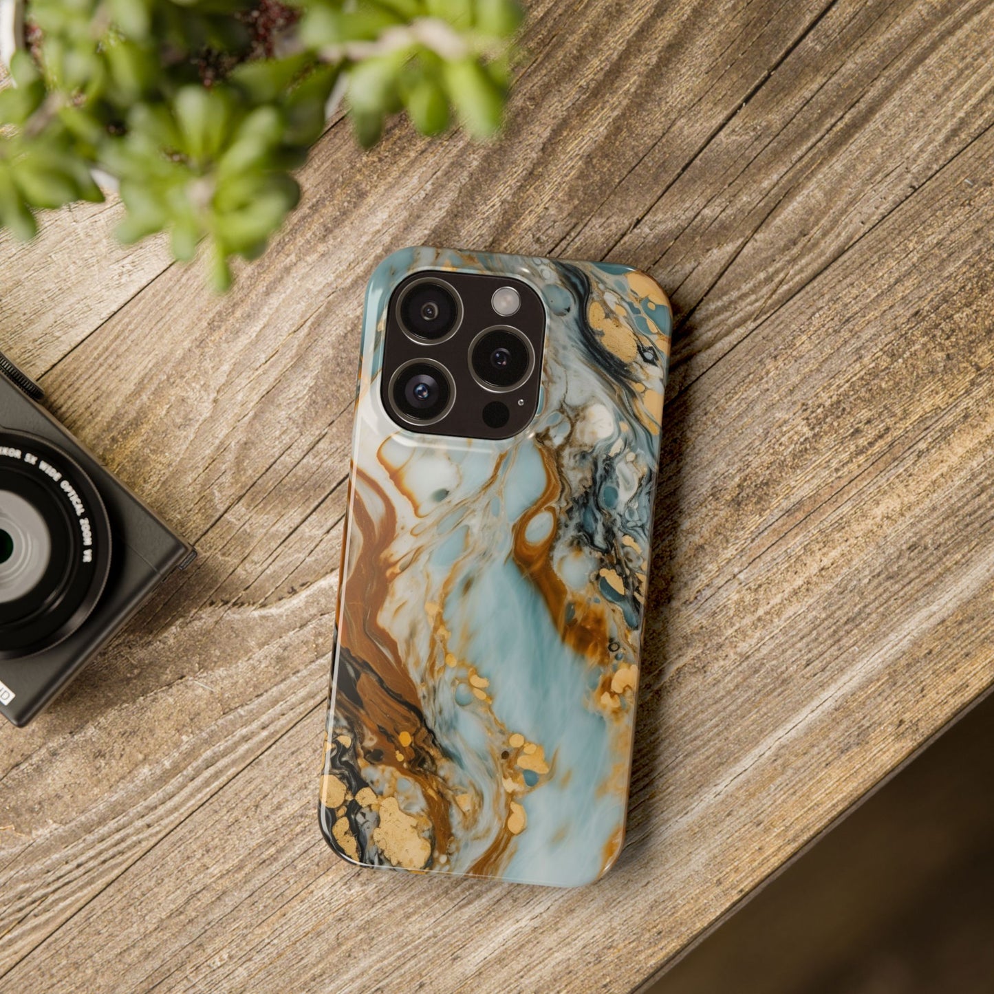 Elegant Marble Slim iPhone Case