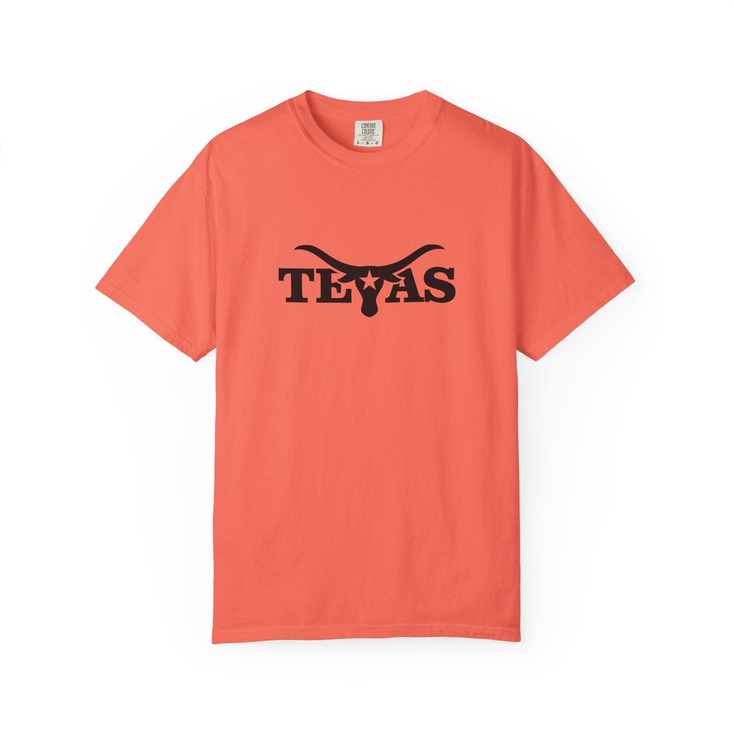 Texas Unisex Garment-Dyed T-Shirt - Cool Western Vibe for Everyday Wear
