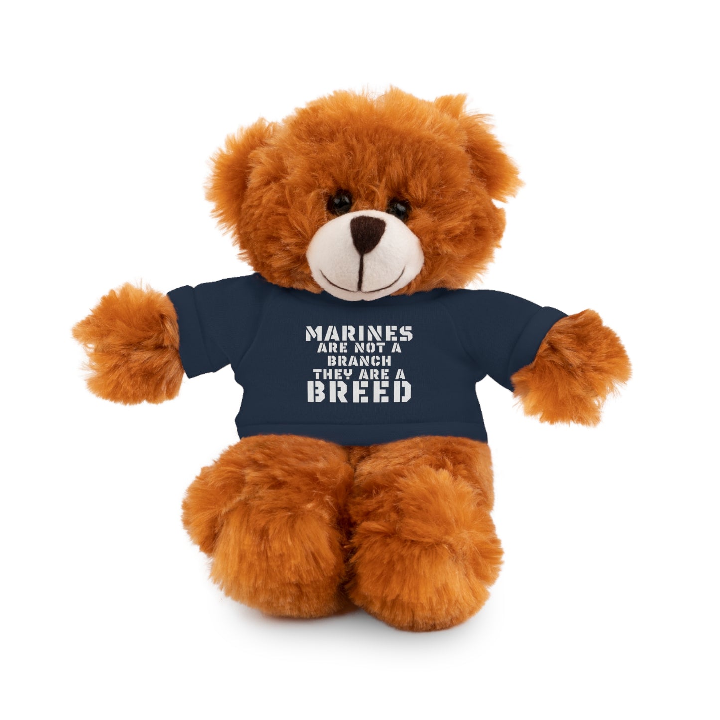 Stuffed Animal with Tee - Marines Are Not A Branch, Gift for Military Families