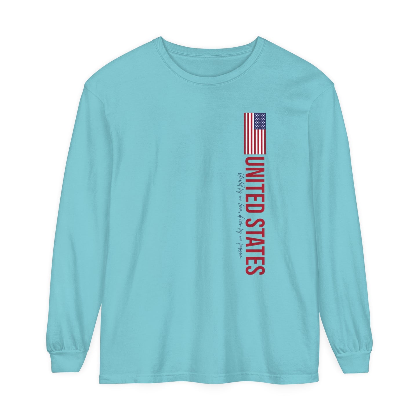Patriotic Long Sleeve T-Shirt - One Nation, One Dream