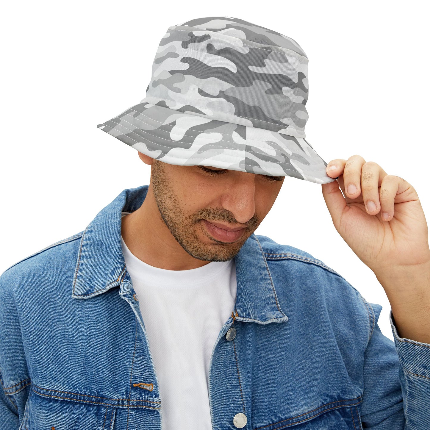 Snow Shadow Bucket Hat (AOP)