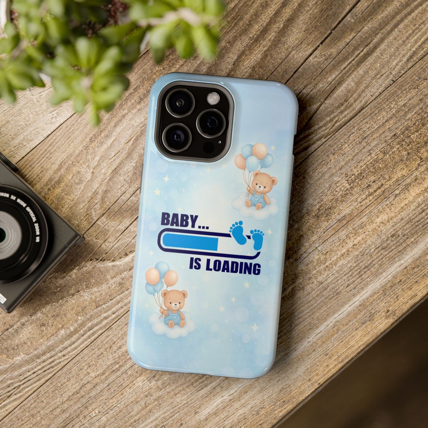 Baby On The Way Magnetic Phone Case, Expecting Mom Gift