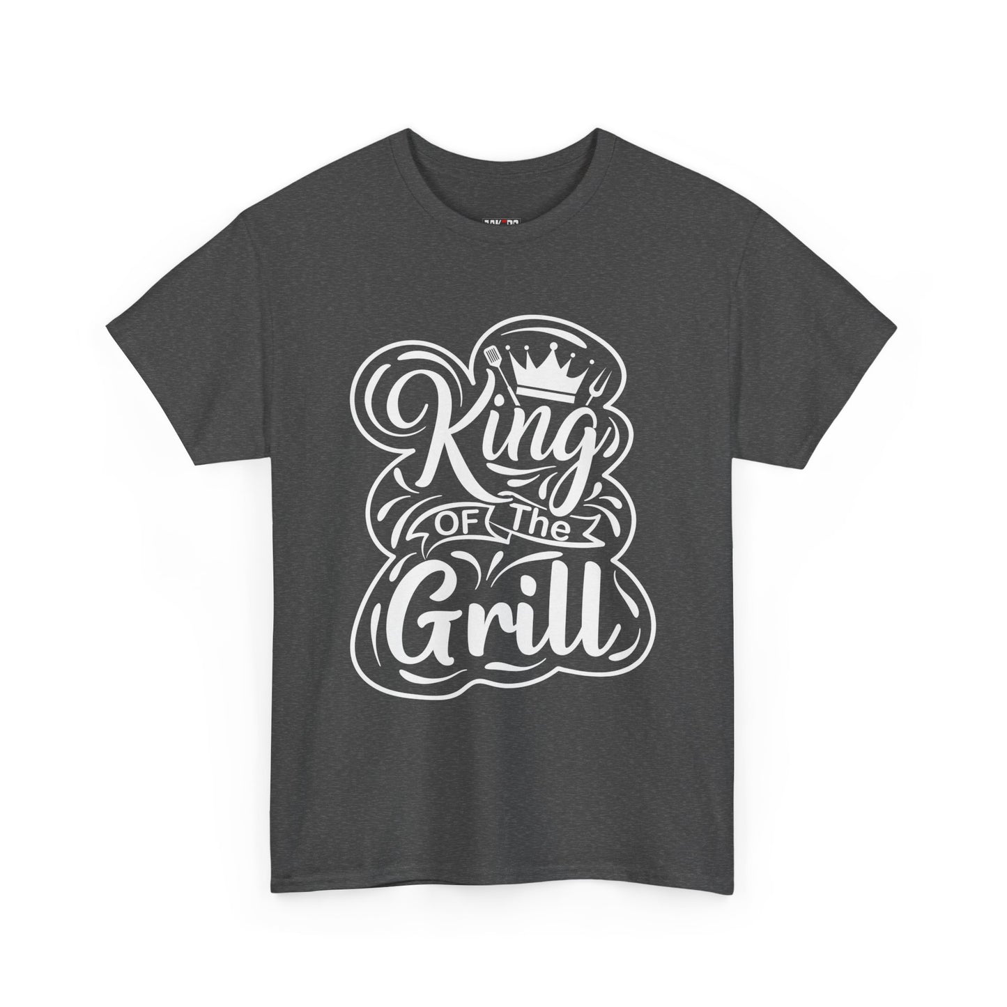 King of the Grill Heavy Cotton Tee - Perfect Gift for BBQ Lovers
