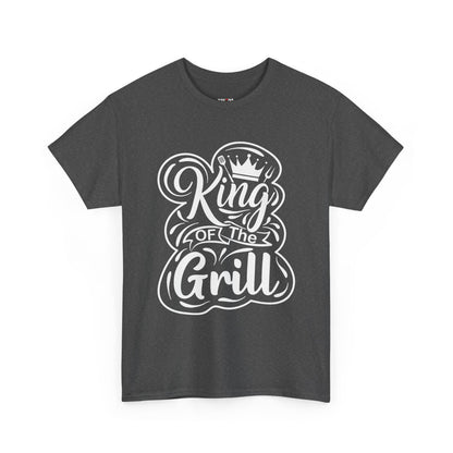 King of the Grill Heavy Cotton Tee - Perfect Gift for BBQ Lovers