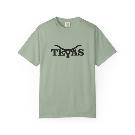 Texas Unisex Garment-Dyed T-Shirt - Cool Western Vibe for Everyday Wear