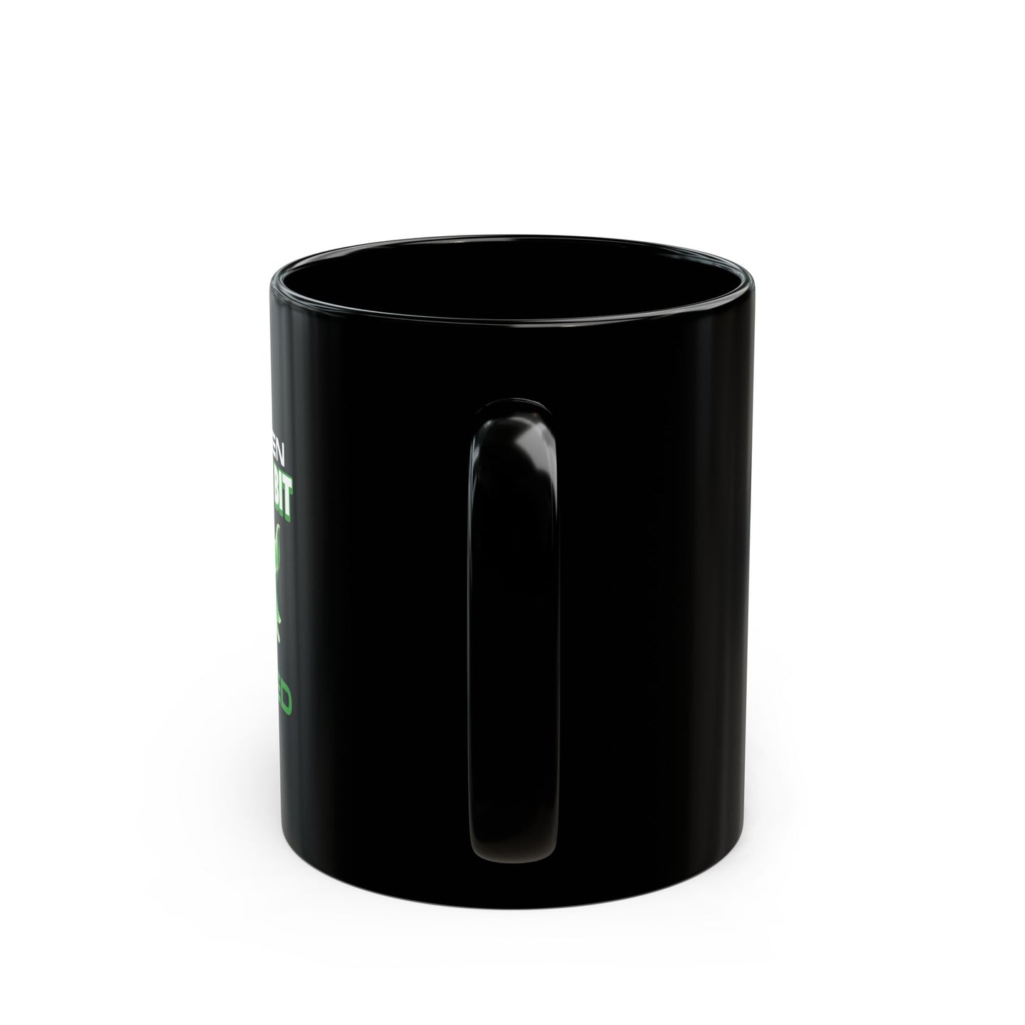 Not Even A Little Bit Scared Black Mug (11oz)