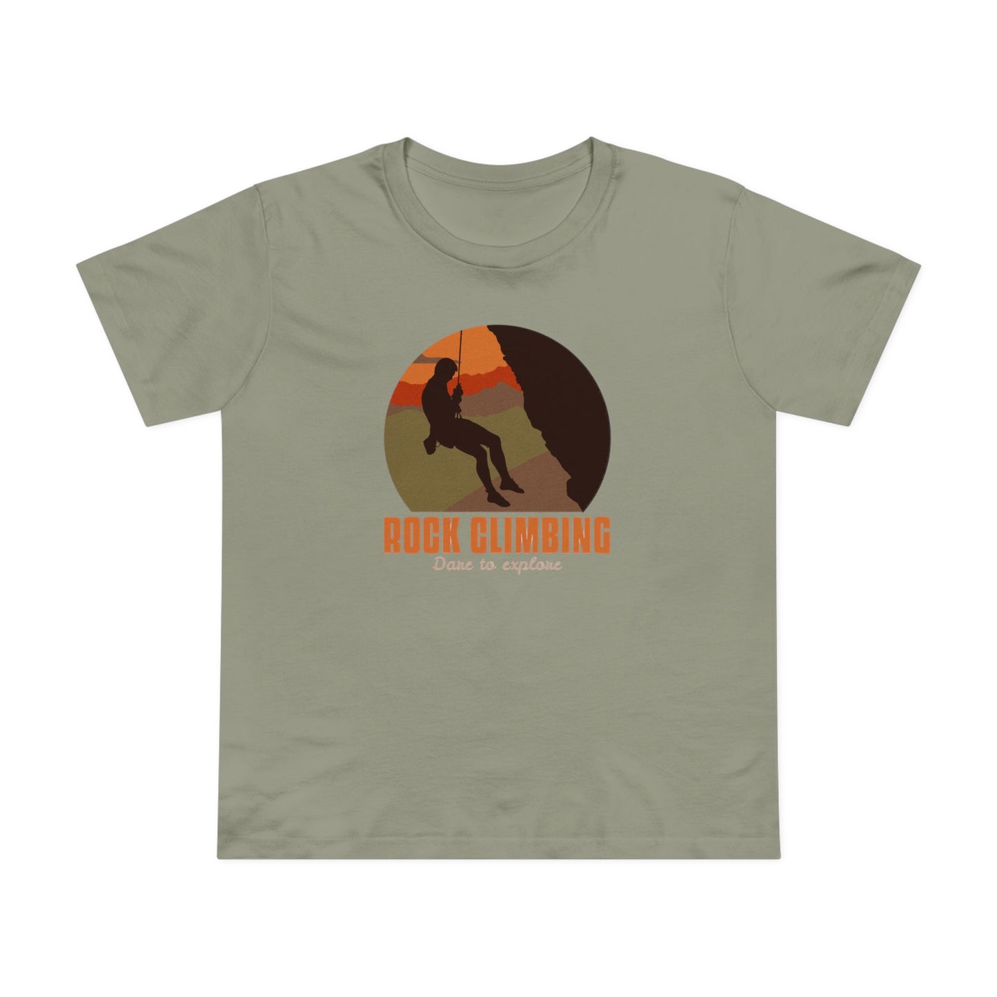 Rock Climbing Dare To Explore Women’s Maple Tee