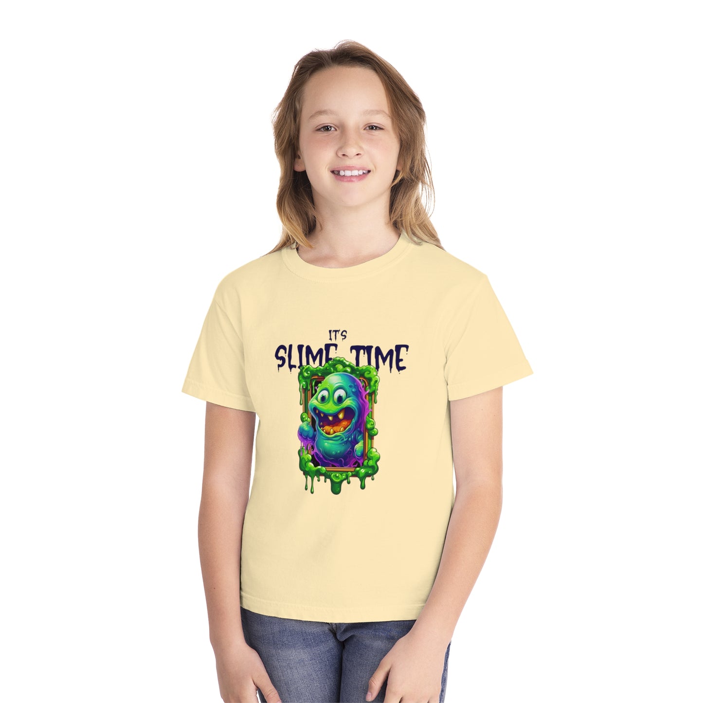 It's Slime Time Youth Midweight Tee