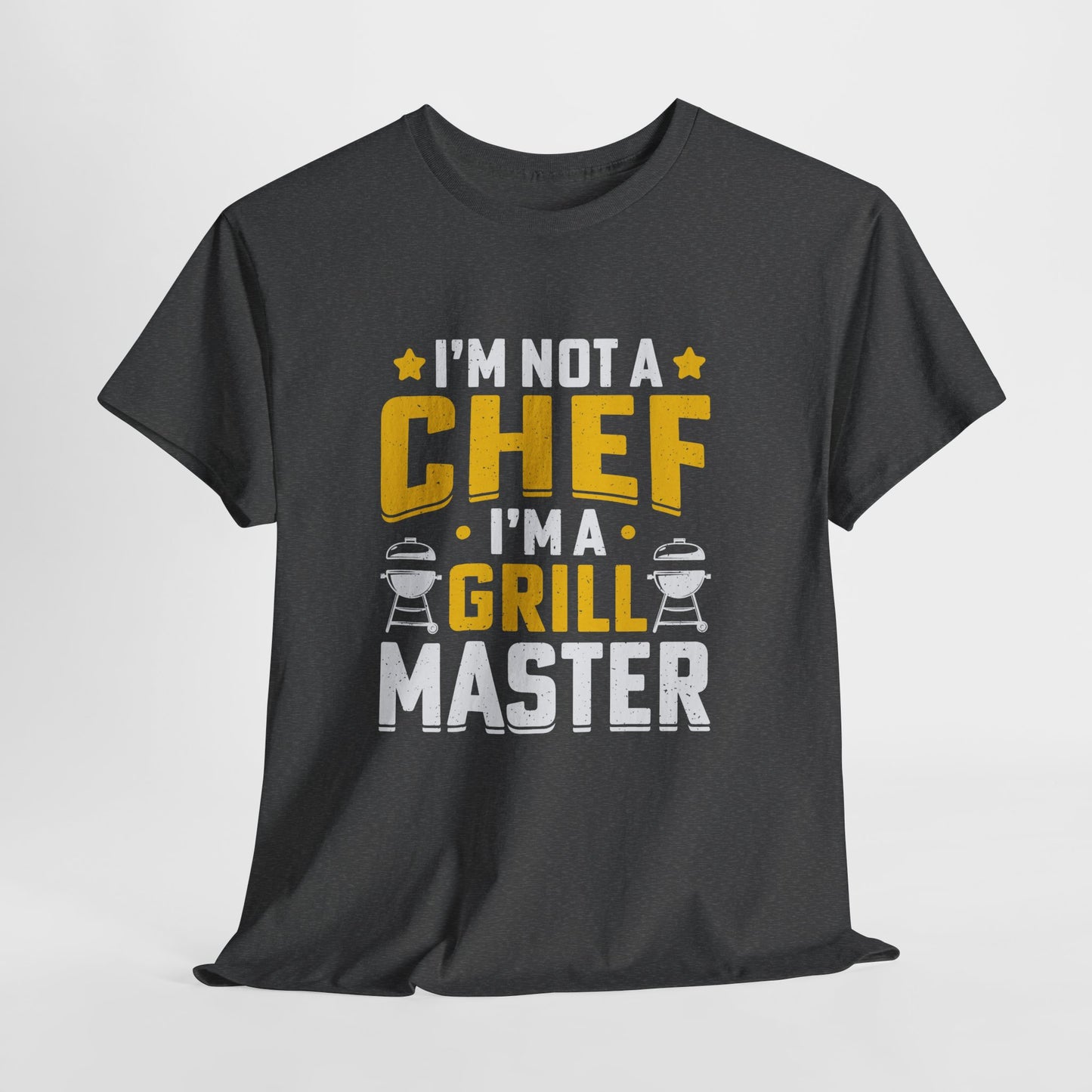 Grill Master Unisex Heavy Cotton Tee - Perfect Gift for BBQ Lovers