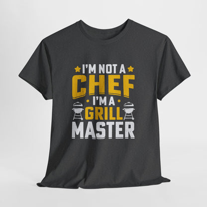 Grill Master Unisex Heavy Cotton Tee - Perfect Gift for BBQ Lovers