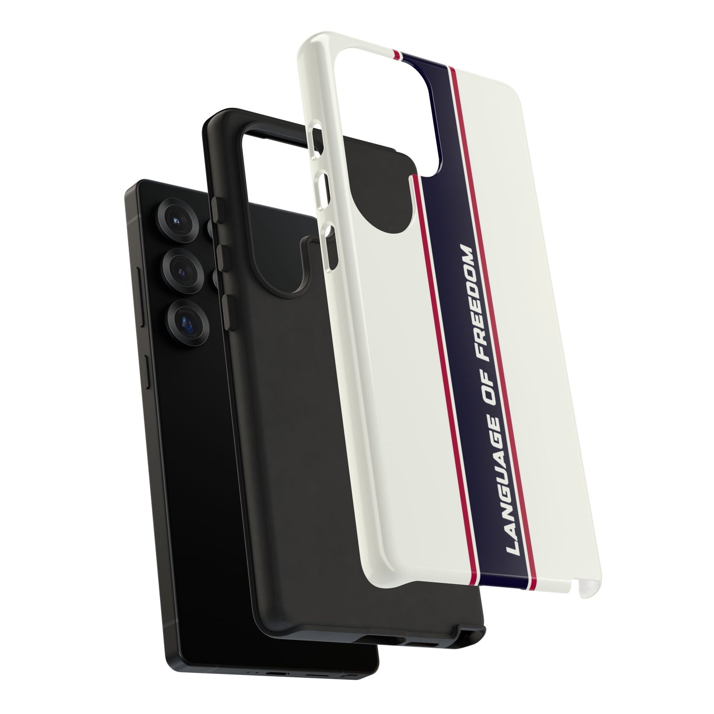 Language of Freedom Tough Case – Minimalist Design