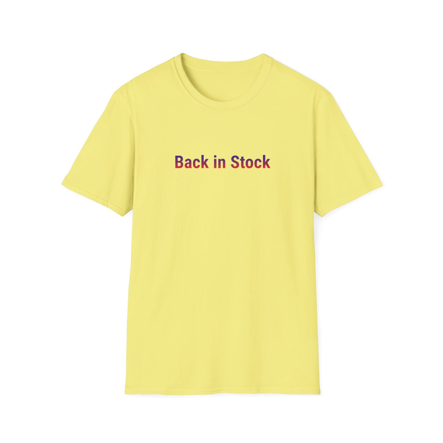 Back In Stock Unisex Softstyle T-Shirt