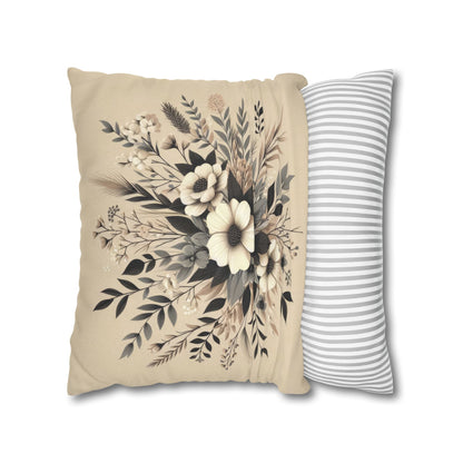 Autumn's Embrace Spun Polyester Square Pillowcase