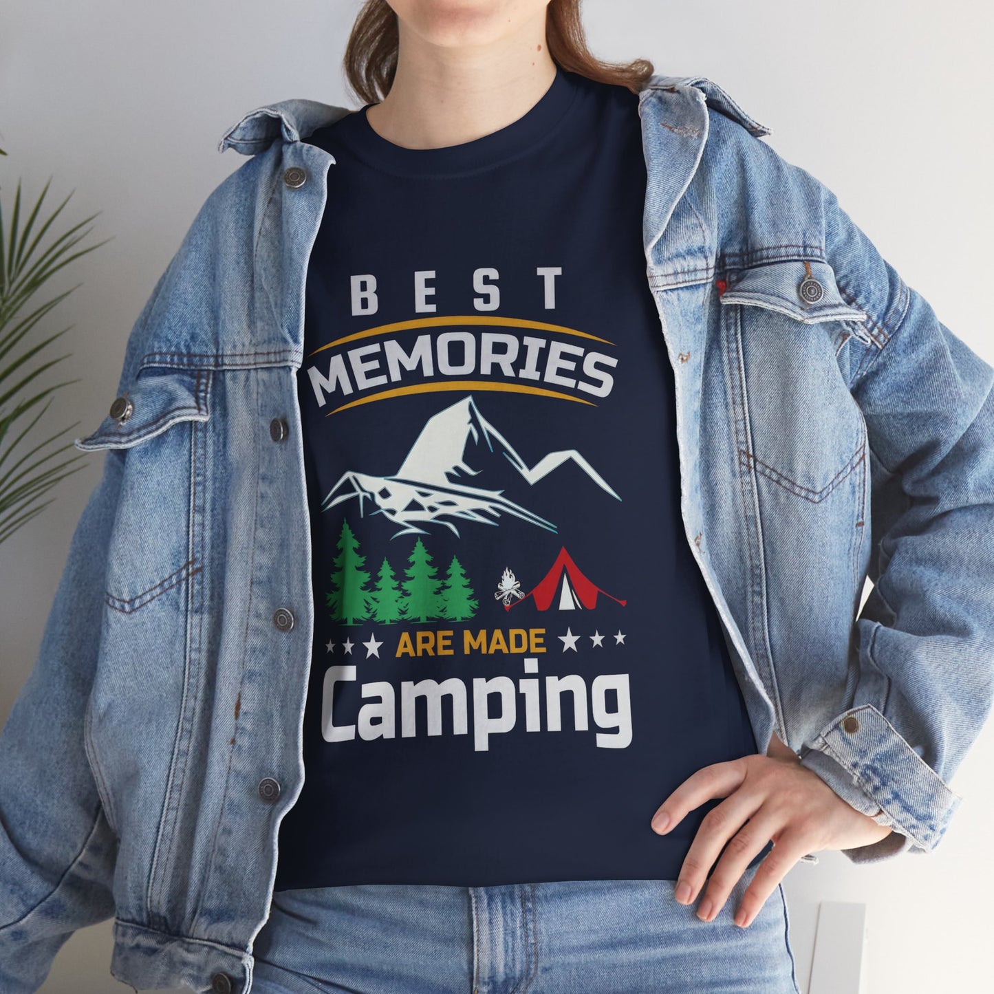 Camping Memories Unisex Heavy Cotton Tee