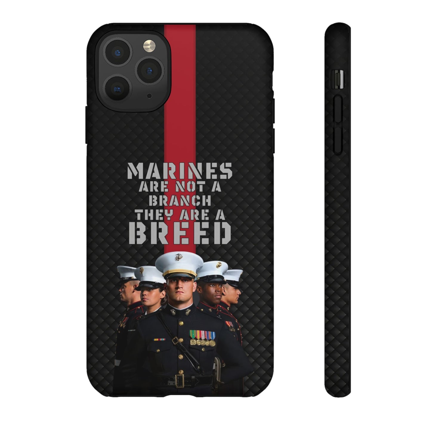 Marine Corps Tough iPhone Case - Proud Military Supporter