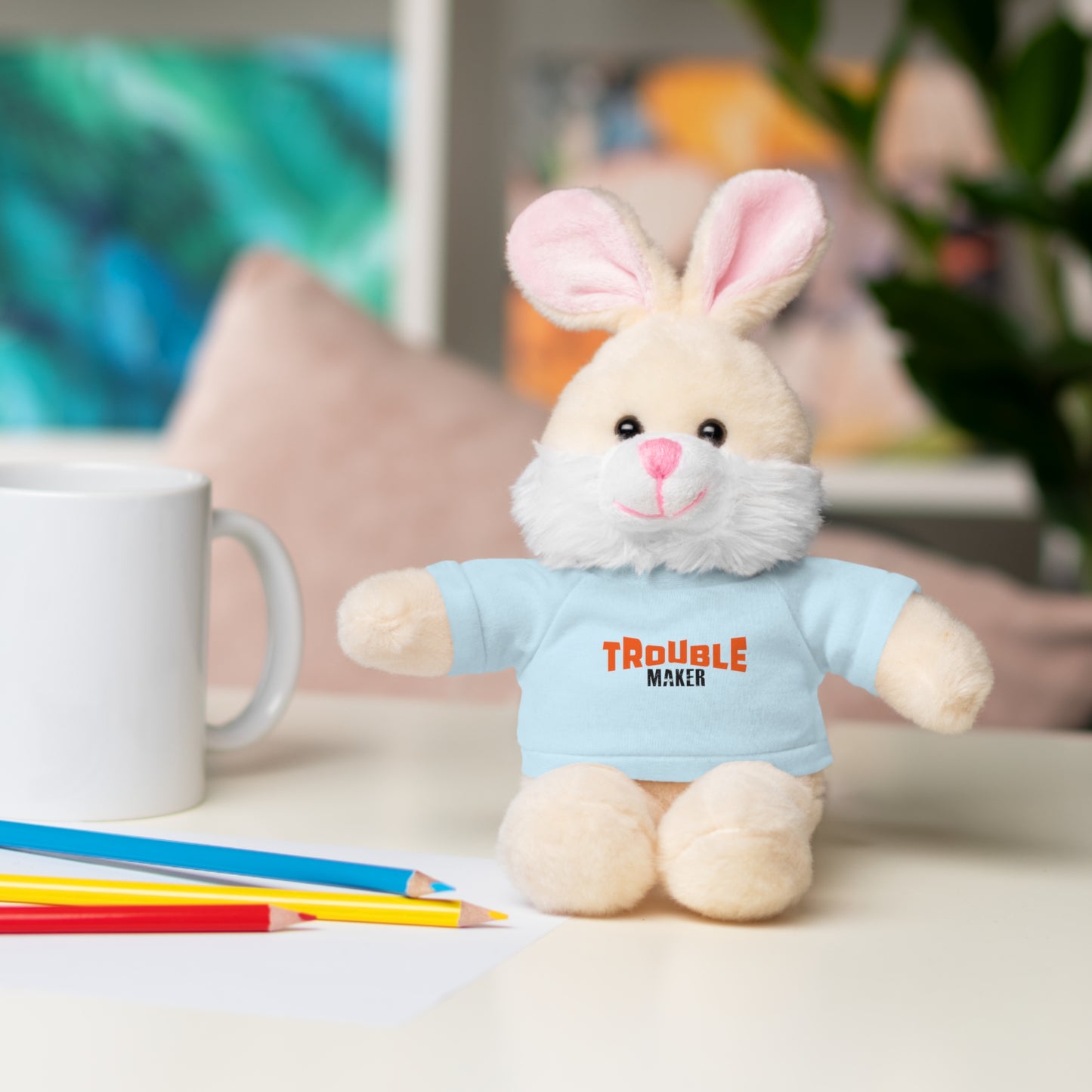 Trouble Maker Stuffed Animal, Cuddly Plush Toy for Kids, Perfect Gift for Birthdays
