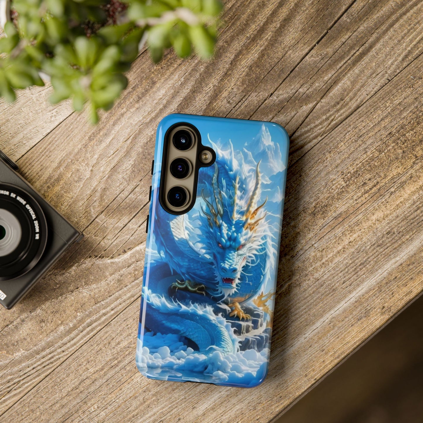 Ice Dragon Samsung Phone Case Fantasy Phone Cover