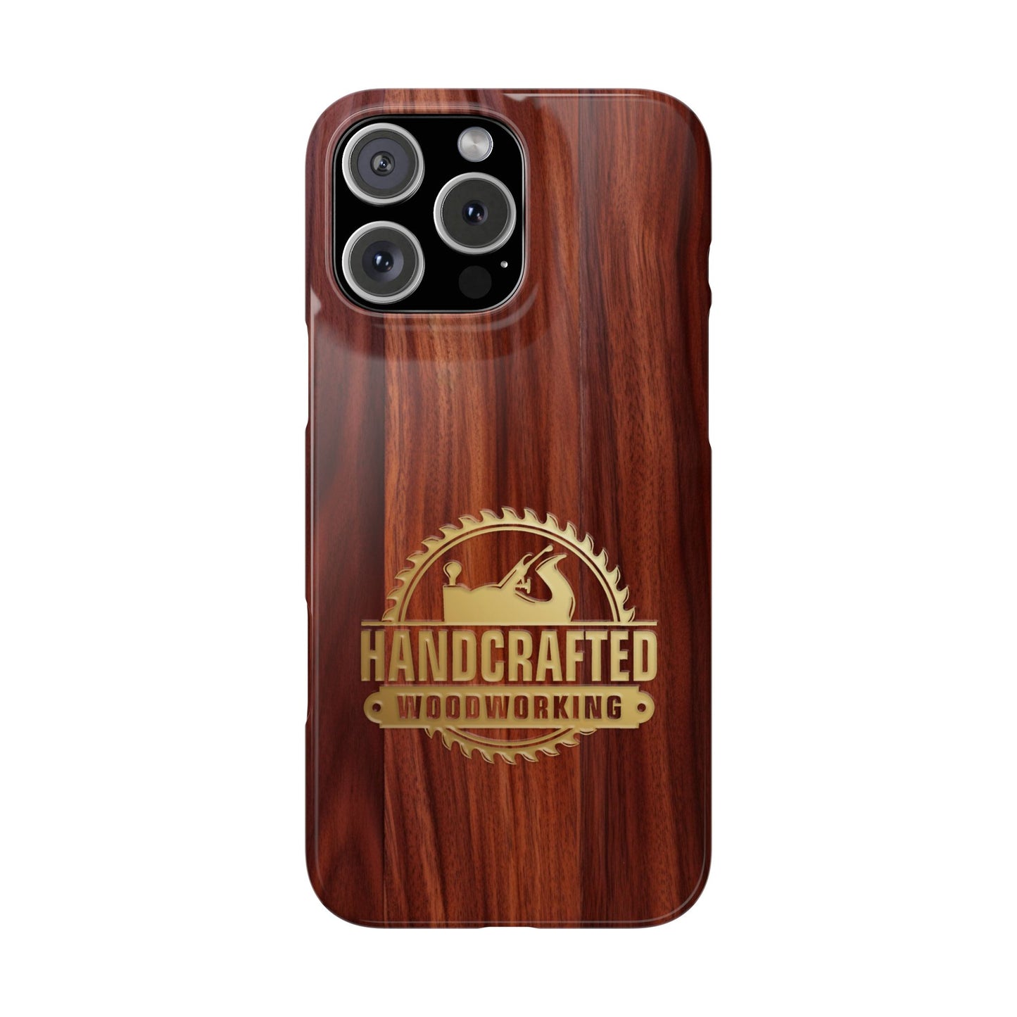Woodworking Logo Slim Cases, iPhone