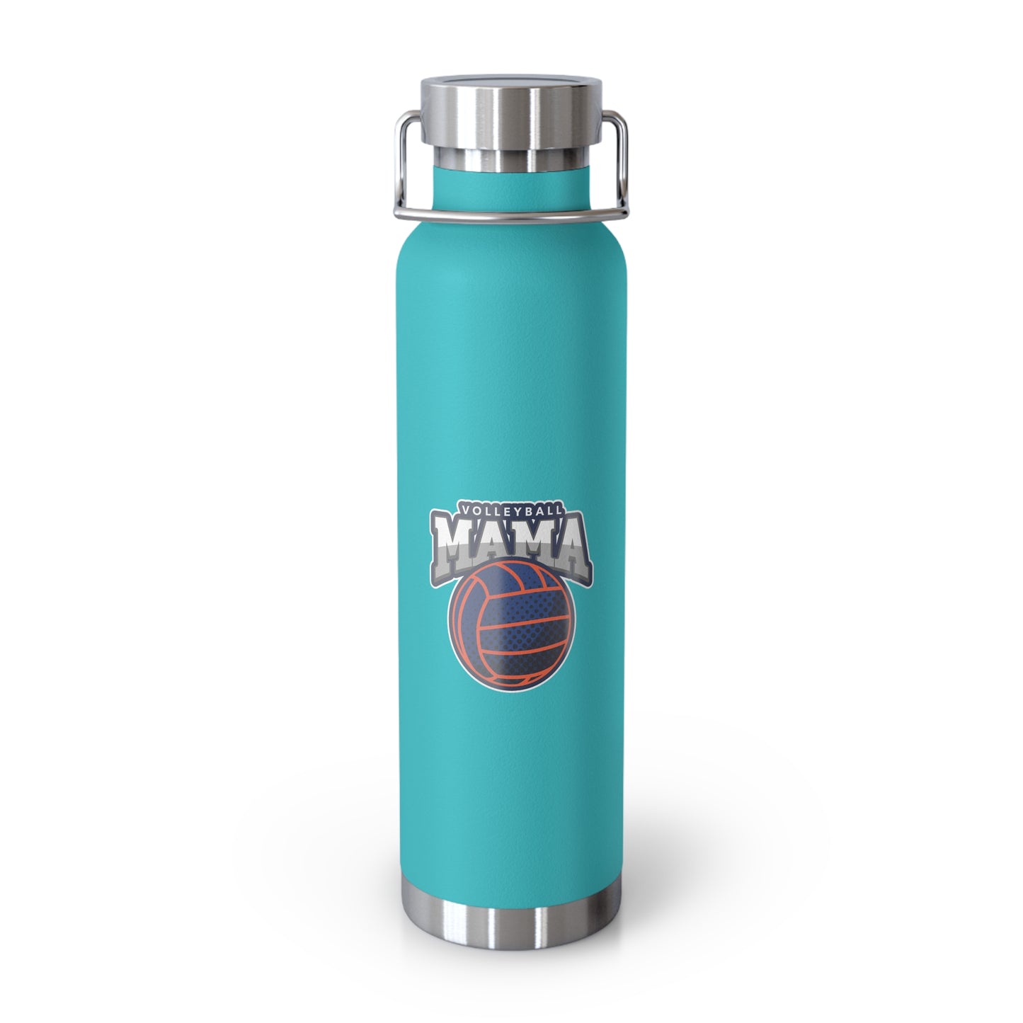 Volleyball Mama Copper Vacuum Insulated Bottle, 22oz