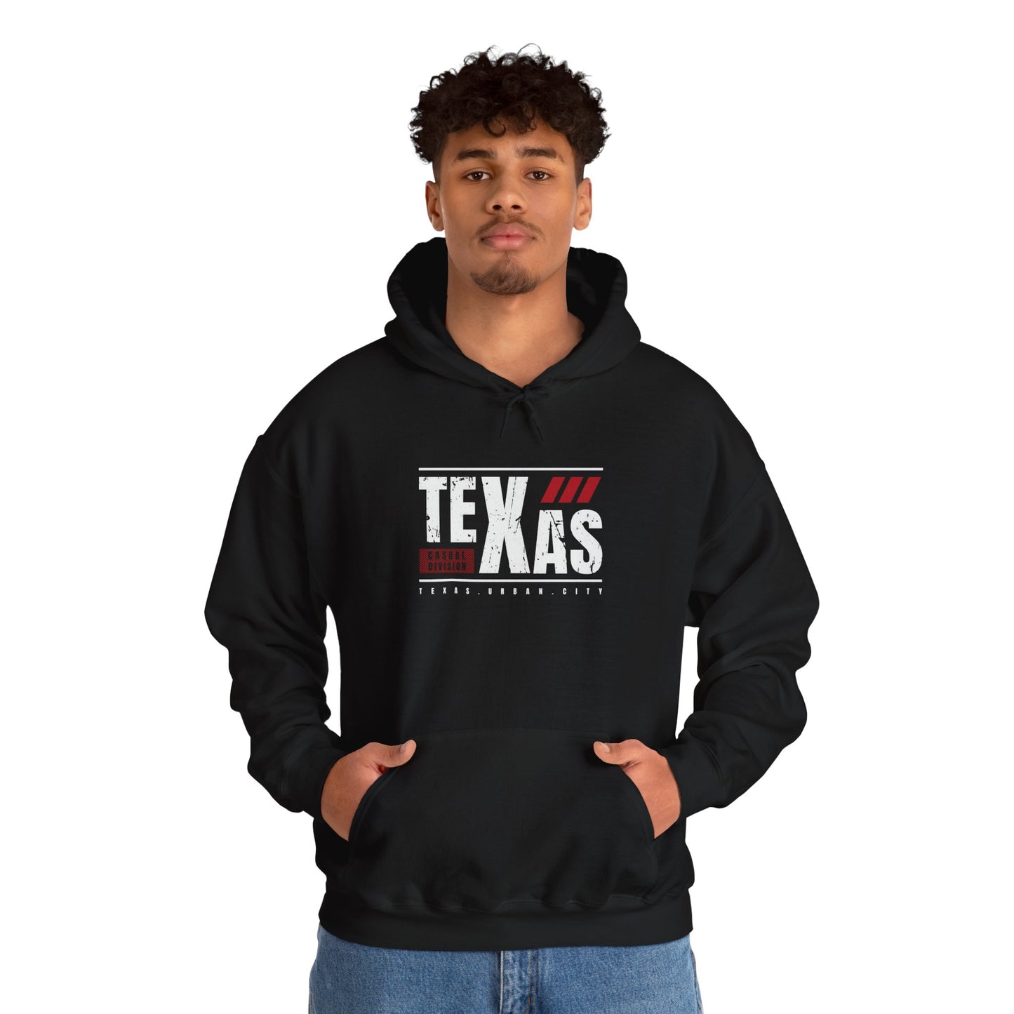 Texas Unisex Heavy Blend Hoodie - Bold Design for Everyday Comfort