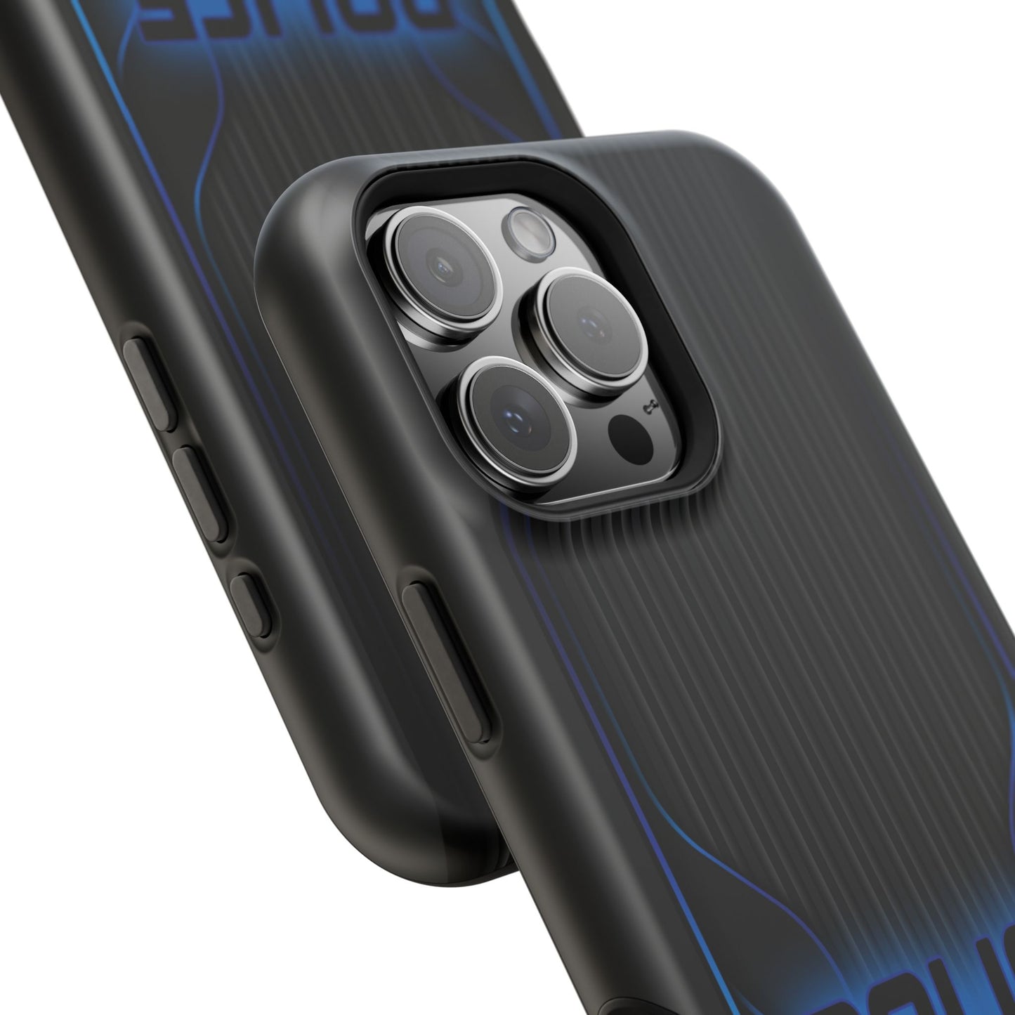 Police Magnetic Phone Cases, Blue Light