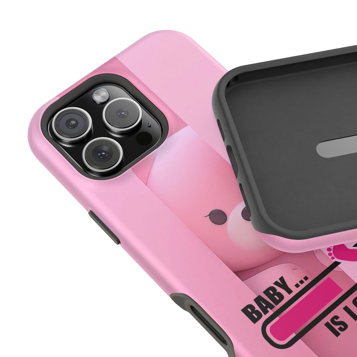 Cute Baby Loading Magnetic Phone Case, Expecting Parents Gift