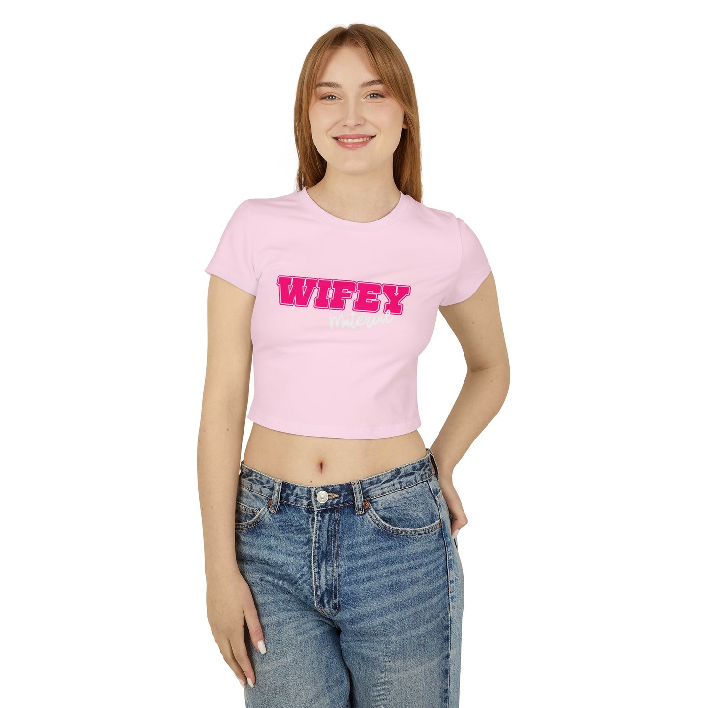 Wifey Material Women's Baby Tee