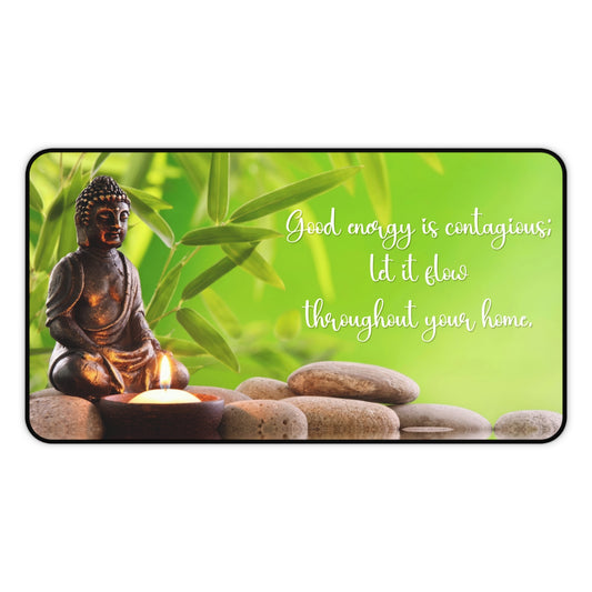 Inspirational Zen Desk Mat