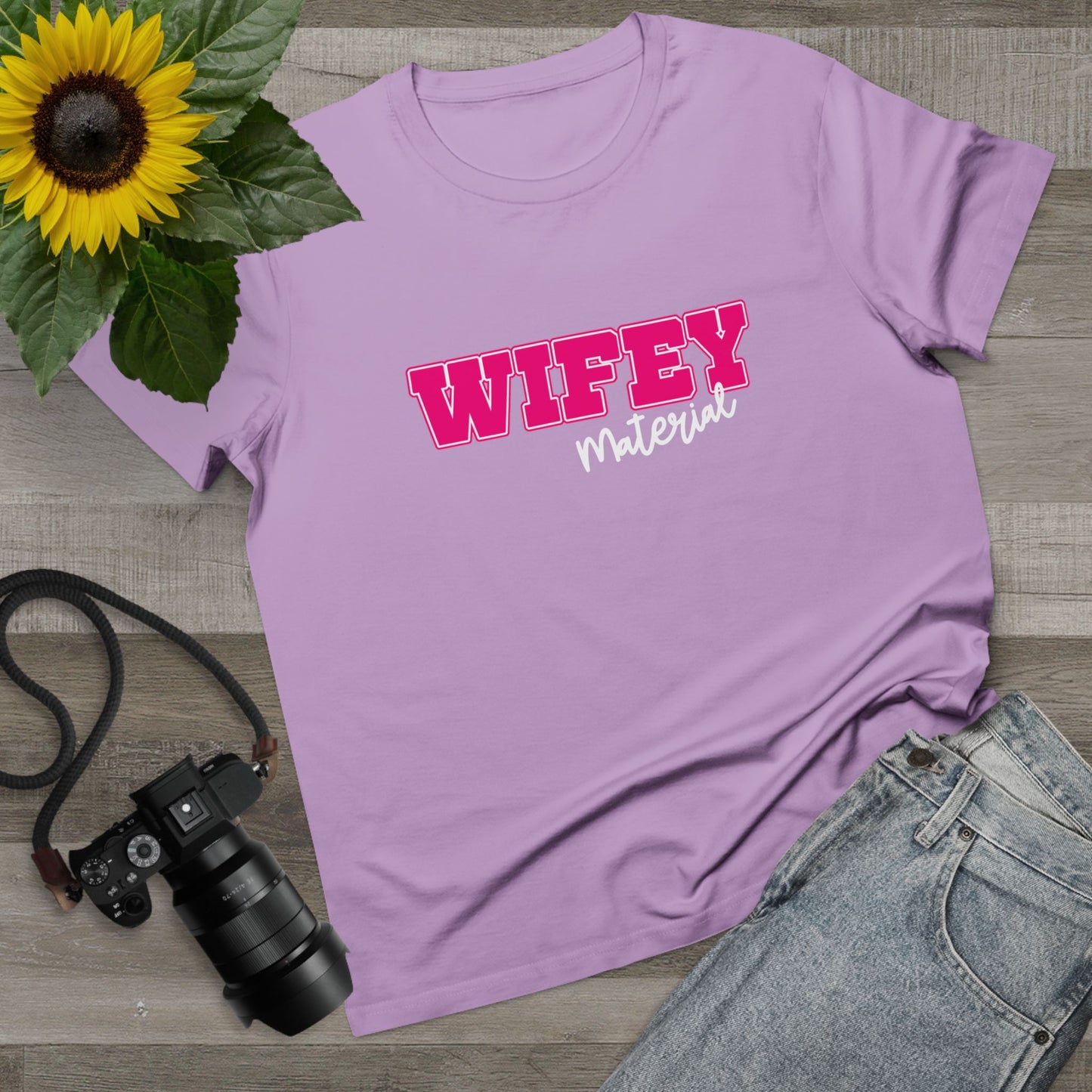 Wifey Material Women’s Maple Tee