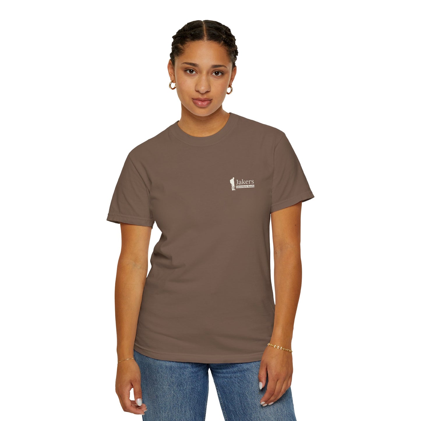 Jakers Adventure Awaits Unisex Garment-Dyed T-shirt