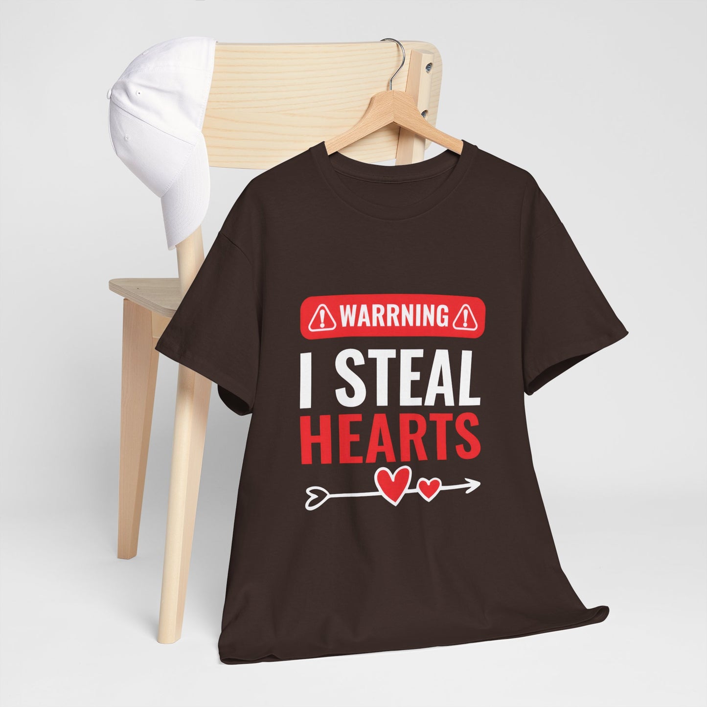 Warning I Steal Hearts Tee