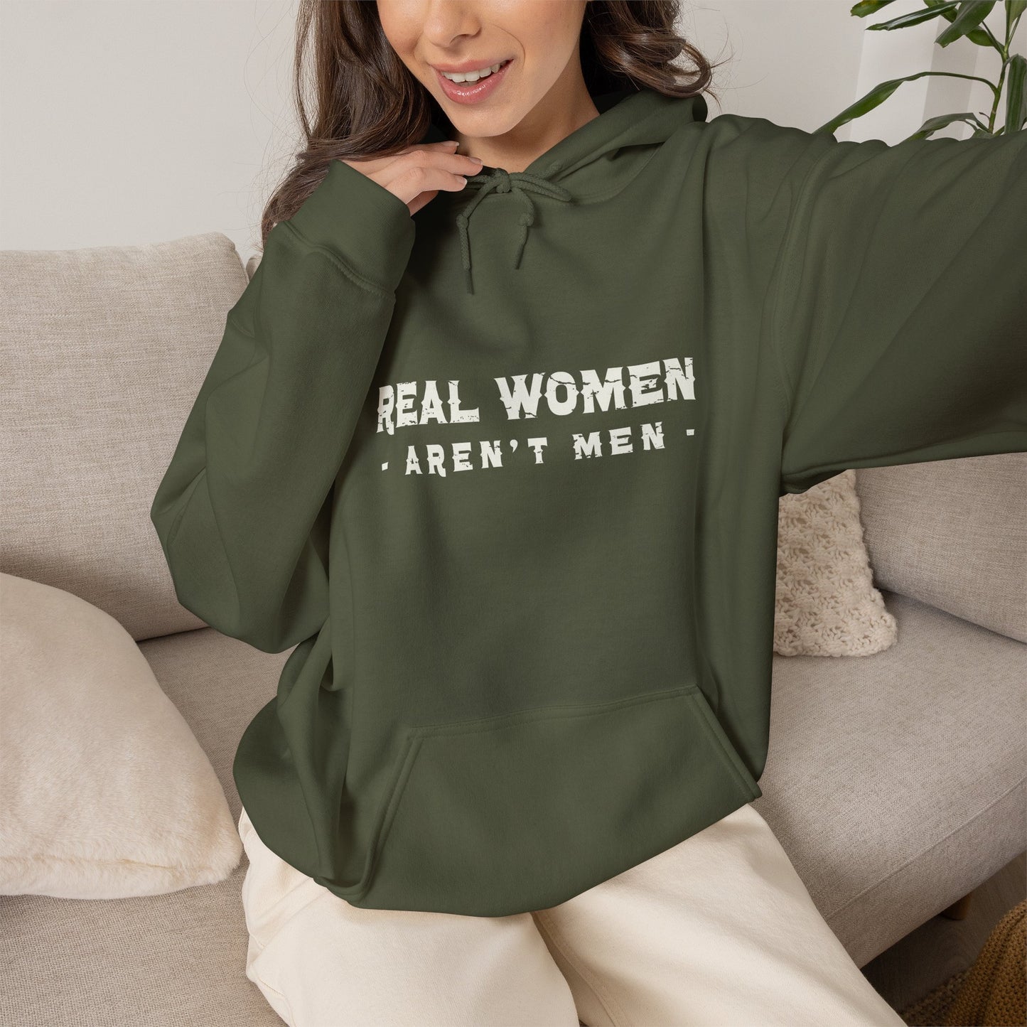 Real Women Hooded Sweatshirt