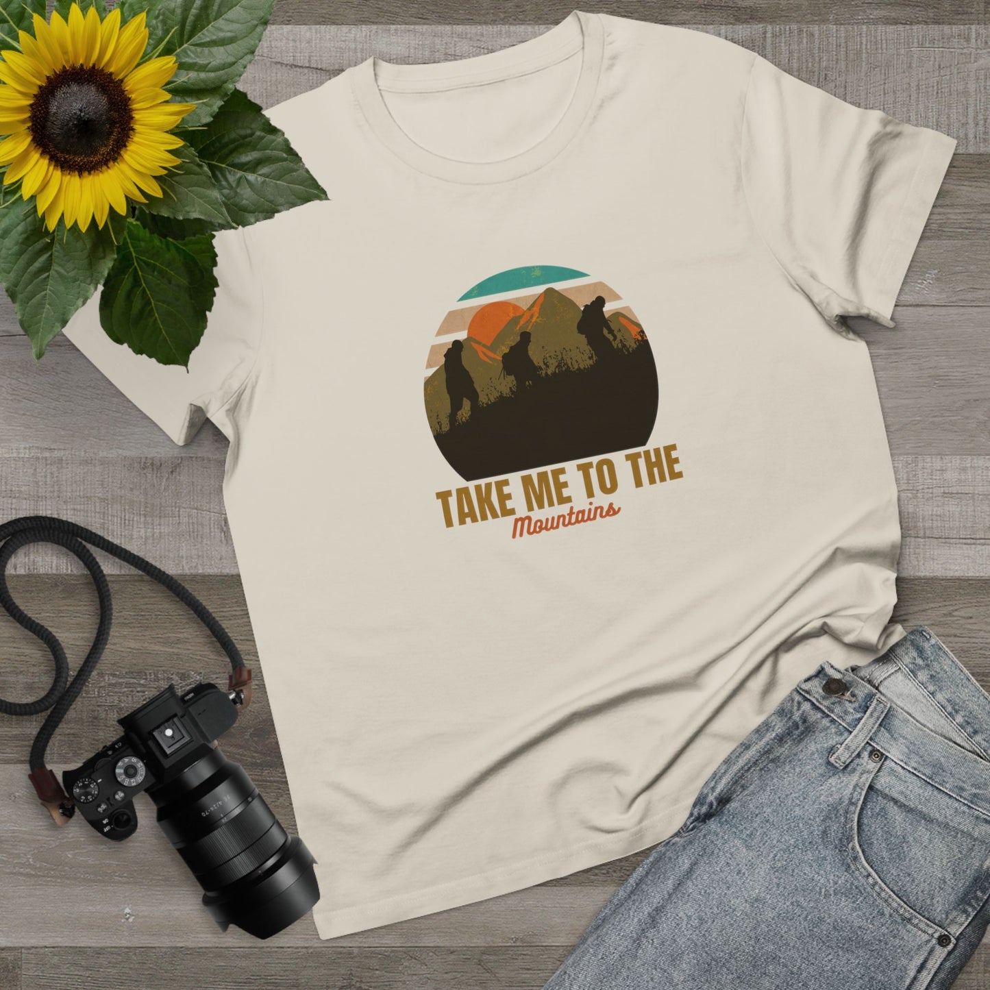 Take Me To The Montains Women’s Maple Tee