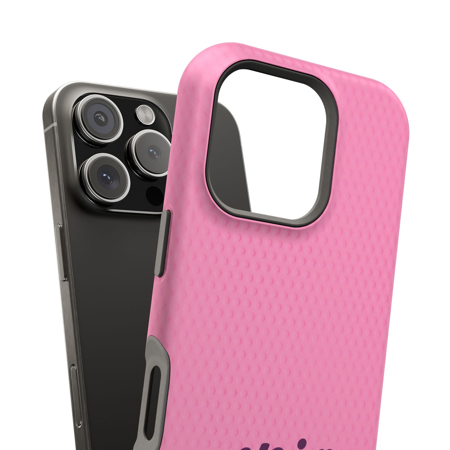 Enjoy the Process Magnetic Case - Motivational Pink Phone Cover for Women