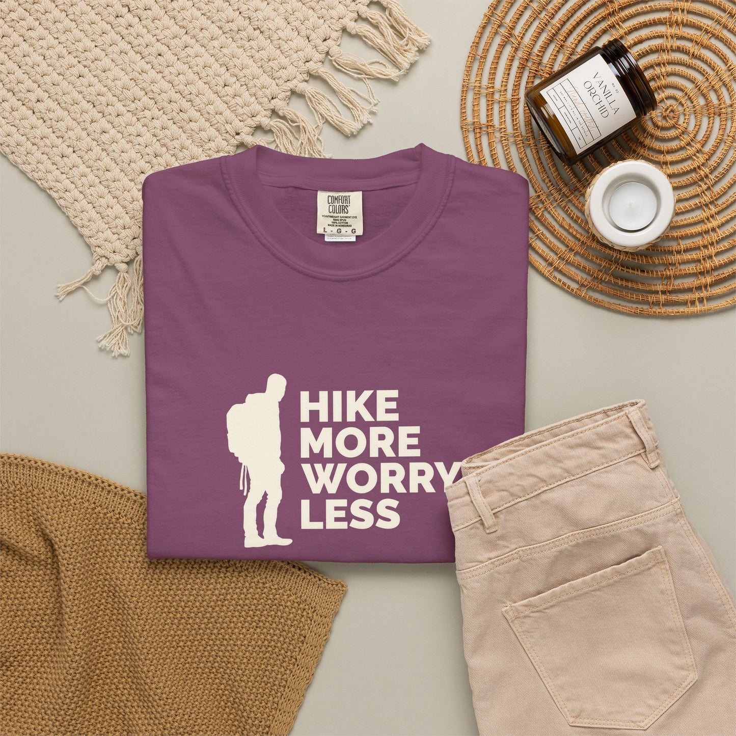 Hike More Worry Less Unisex T-shirt