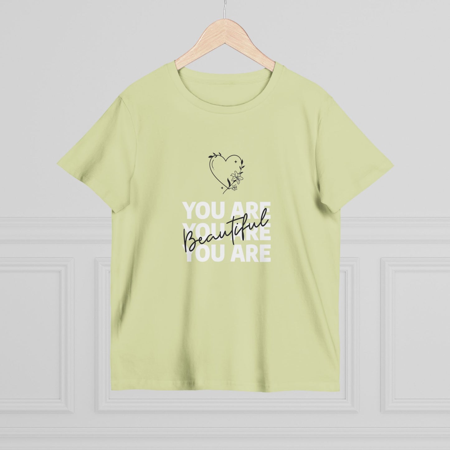 You Are Beautiful Women’s Maple Tee