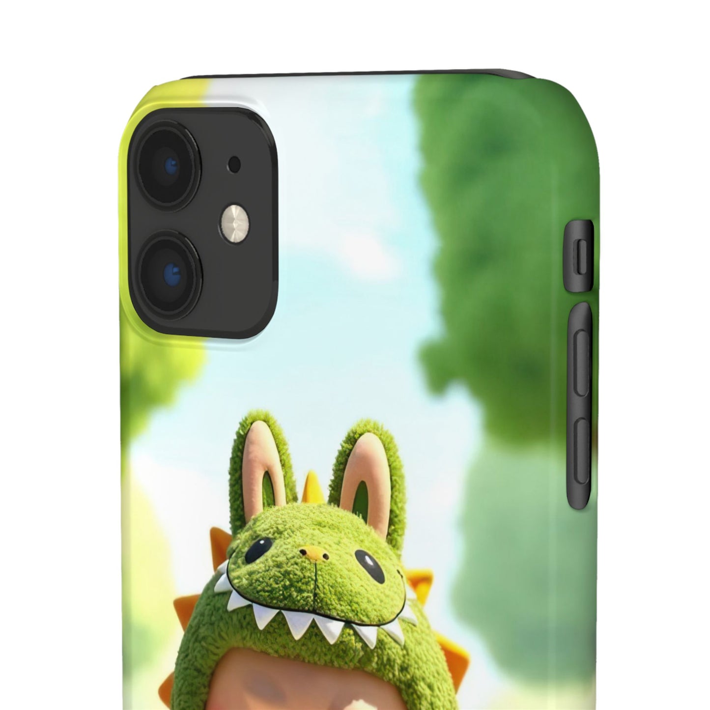 The Monsters Snap Case for iPhone Models – Playful Dinosaur Design