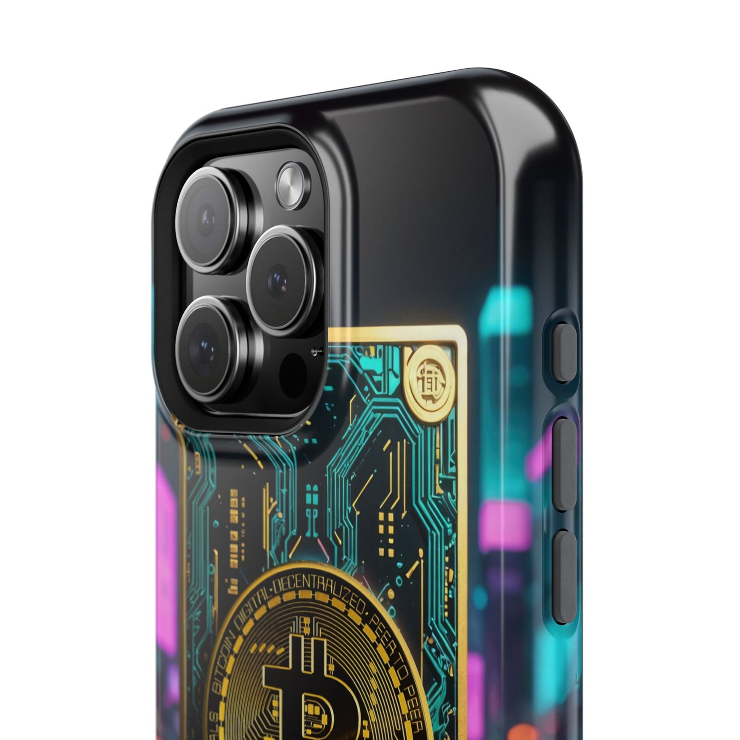 Bitcoin Magnetic Phone Case, Unique Phone Cover