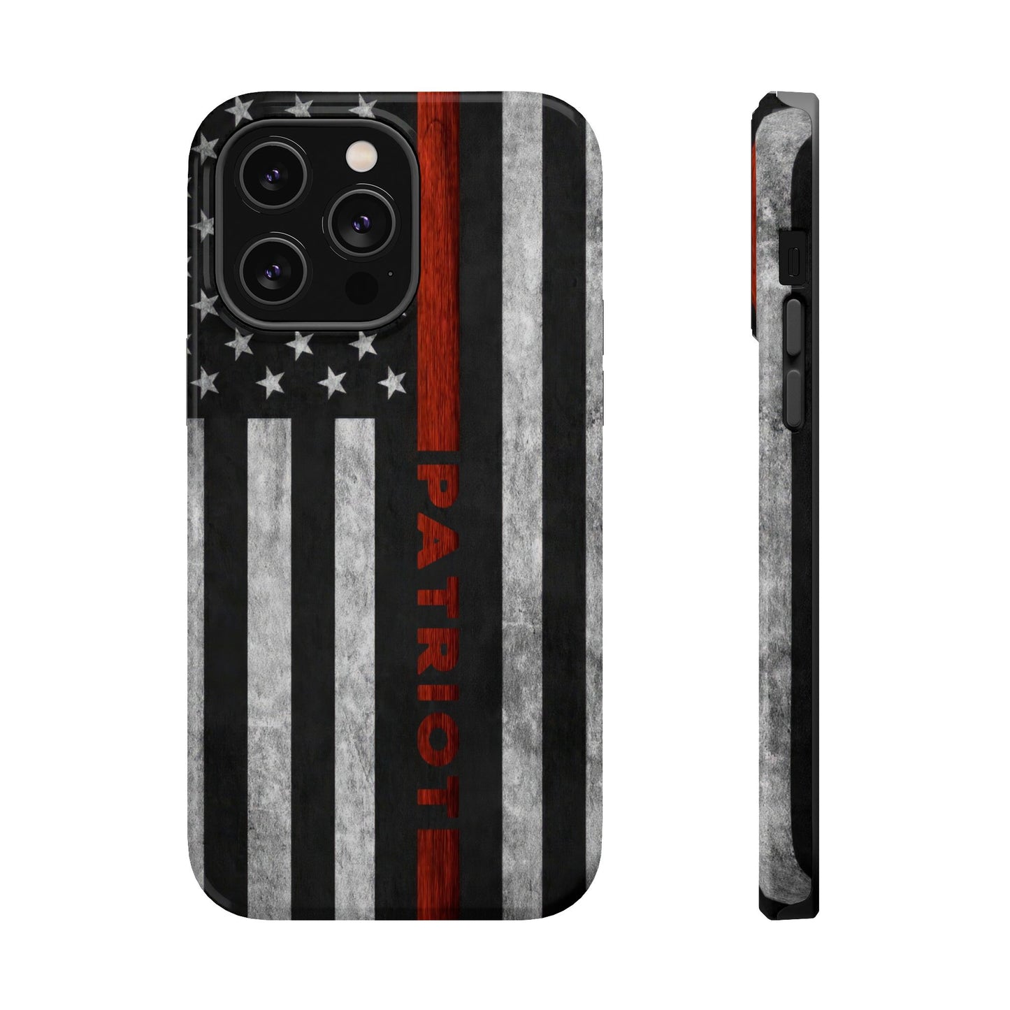 Red Line Magnetic Phone Cases, Firefighter Gift