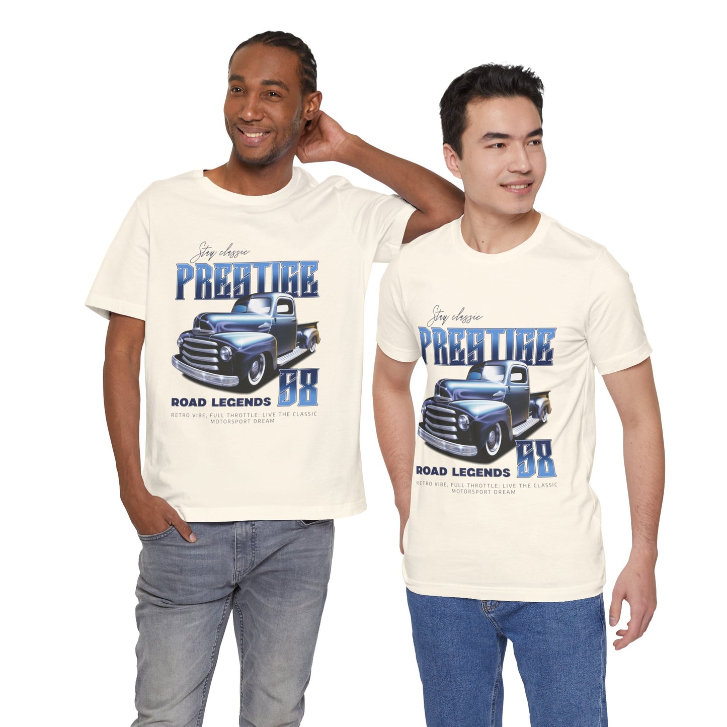 Camiseta de manga corta unisex Stay Classic Prestige Road Legends 