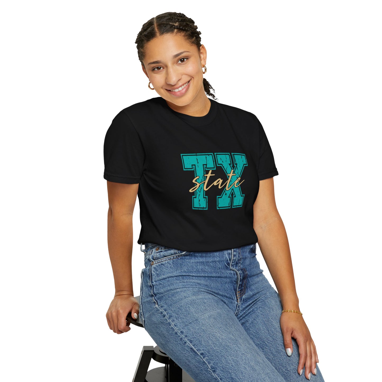 TX State Unisex Garment-Dyed T-shirt