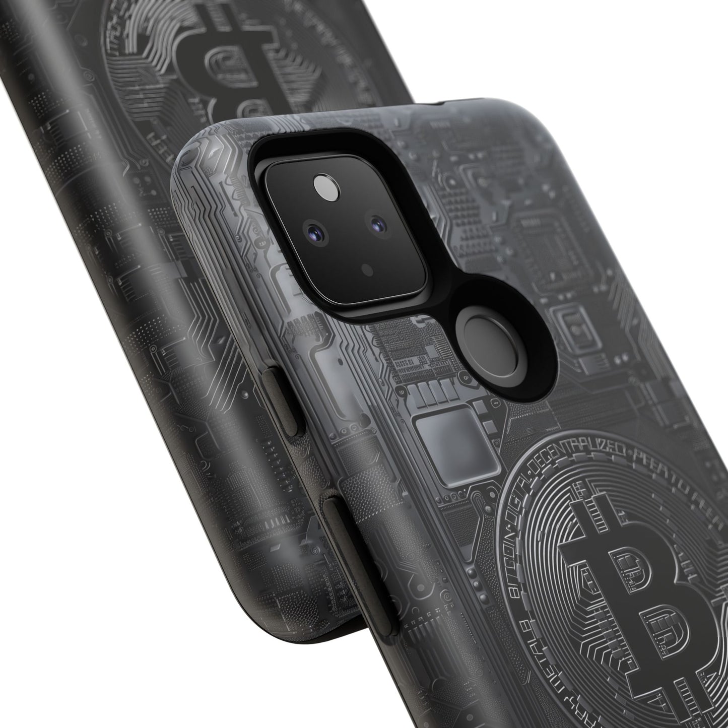 Bitcoin Google Pixel Tough Phone Case, Cryptocurrency Protection Cover