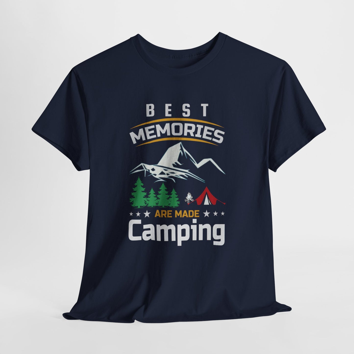 Camping Memories Unisex Heavy Cotton Tee