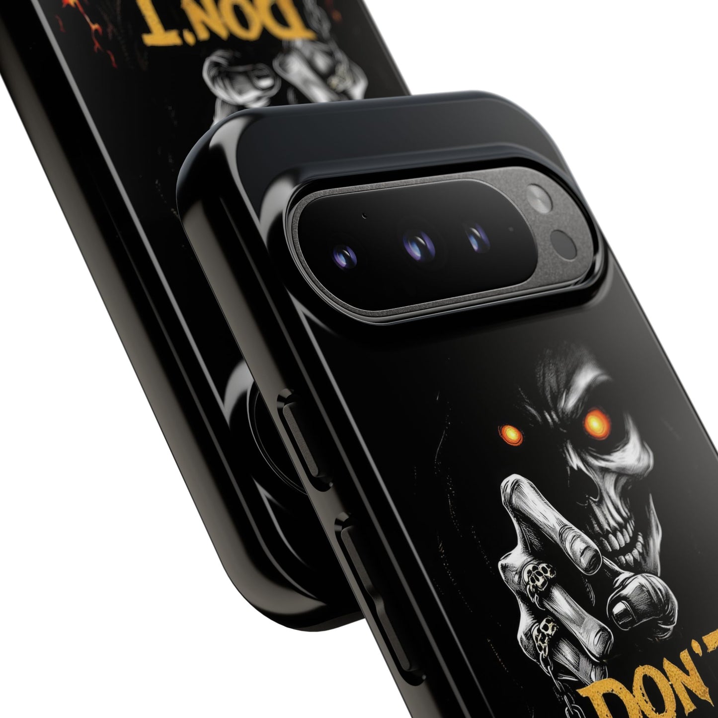 Skull Google Pixel Tough Cases, Don't Touch My Phone