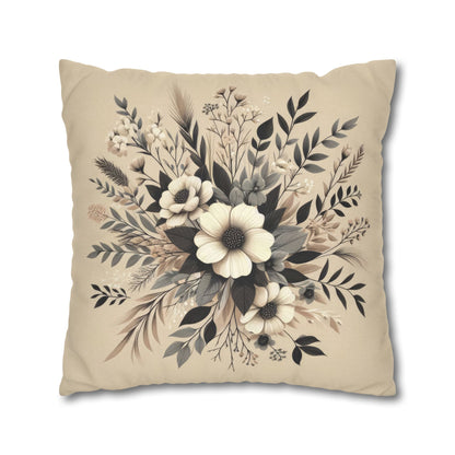 Autumn's Embrace Spun Polyester Square Pillowcase